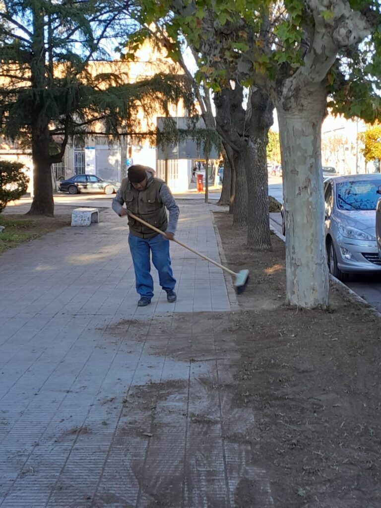 SIGUEN LAS TAREAS DE RECUPERACIÓN DE ESPACIOS VERDES EN PATAGONES