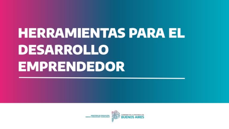 NUEVA LINEA DE CRÉDITO: “HERRAMIENTAS PARA EL DESARROLLO EMPRENDEDOR BONAERENSE”