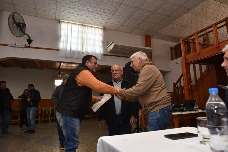 DICHIARA Y MARINO CONFIRMARON LA ENTREGA DE APORTES A INSTITUCIONES DE PATAGONES