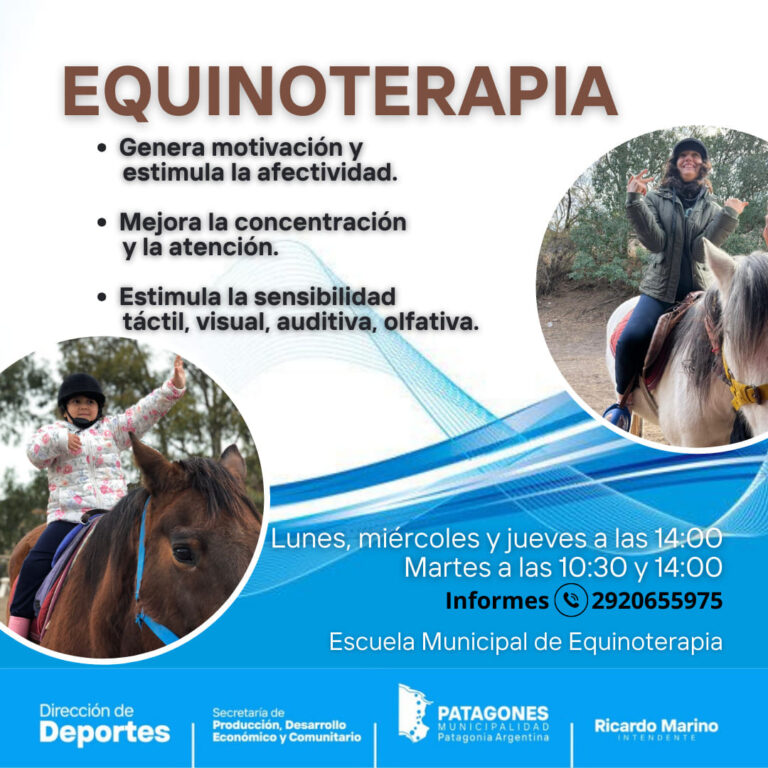 EQUINOTERAPIA, UNA ACTIVIDAD GRATUITA QUE APORTA GRANDES BENEFICIOS