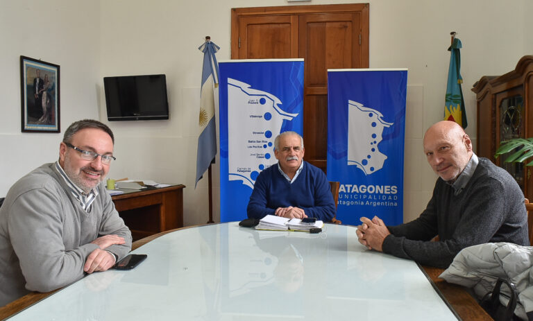 EL INTENDENTE MARINO RECIBIÓ A REFERENTES DE LA EMPRESA QUE INSTALARÁ LA PLANTA DE VTV FIJA EN PATAGONES