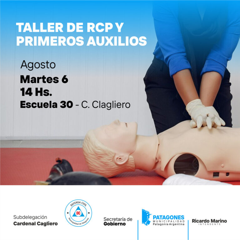 CAGLIERO: CAPACITACIÓN EN RCP Y PRIMEROS AUXILIOS