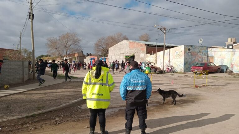 LA DIRECCIÓN DE TRÁNSITO ACOMPAÑÓ EL DÍA DE LAS INFANCIAS EN VILLA RITA