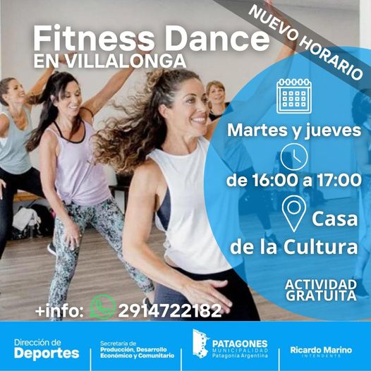 FITNESS DANCE, OTRA PROPUESTA GRATUITA DE DEPORTES EN VILLALONGA