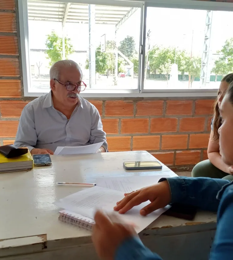 EL INTENDENTE MARINO VISITÓ JUAN A. PRADERE Y SE REUNIÓ CON DIVERSAS INSTITUCIONES DE LA COMUNIDAD