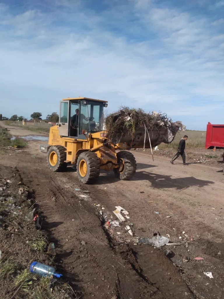 COMENZÓ EL REORDENAMIENTO DEL BASURAL DE SAN BLAS