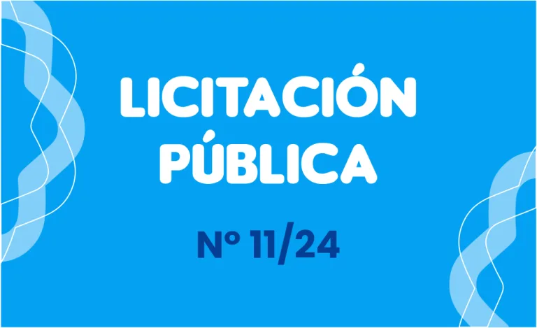 LICITACIÓN PÚBLICA Nº 11/24