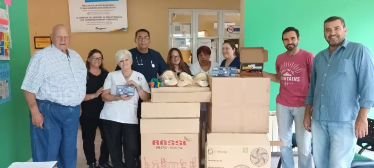 IMPORTANTE DONACIÓN PARA EL HOSPITAL DE VILLALONGA