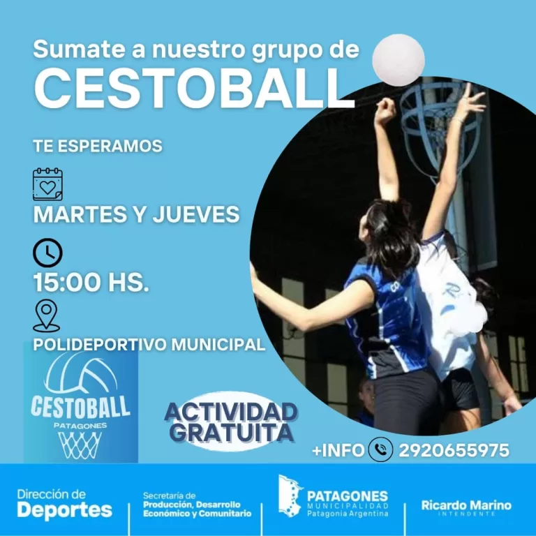 Ya podés inscribirte en Cestoball totalmente gratis