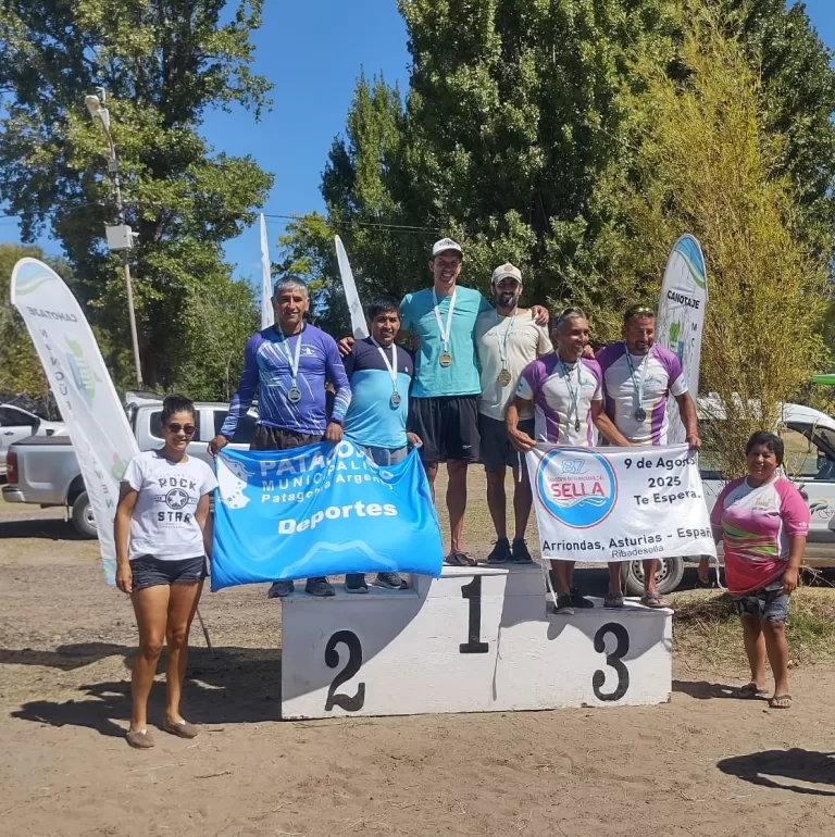 Palistas de Patagones se consagraron Campeón y Subcampeón en el Argentino de Maratón