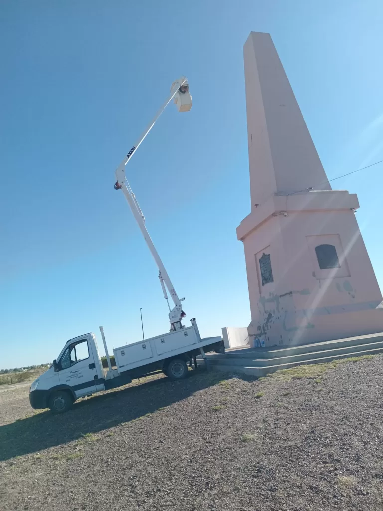 Mantenimiento de espacios públicos de Patagones