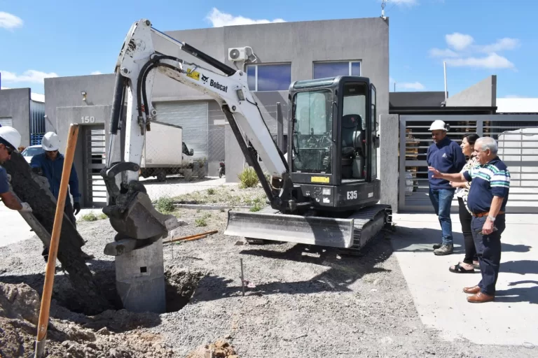 Inicio de Obra de Red de Media Tensión en el Parque Industrial