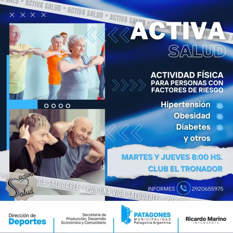 En marzo Activa Salud retoma su actividad