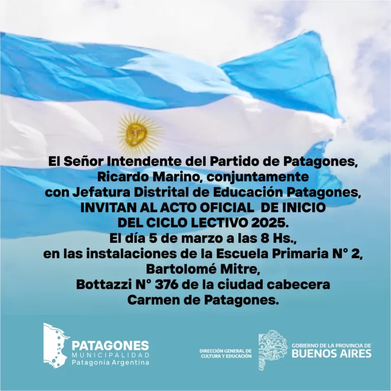 Programa: 05/03/25 8hs. Saludos de Bienvenida.