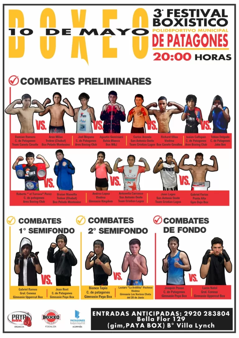 PROMETEDORA VELADA BOXÍSTICA EN PATAGONES