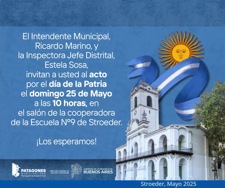 🩵ACTO DEL 25 DE MAYO