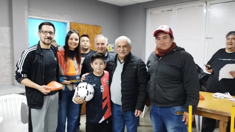 EL INTENDENTE MARINO PARTICIPÓ DEL LANZAMIENTO DEL TORNEO DE BABY FÚTBOL