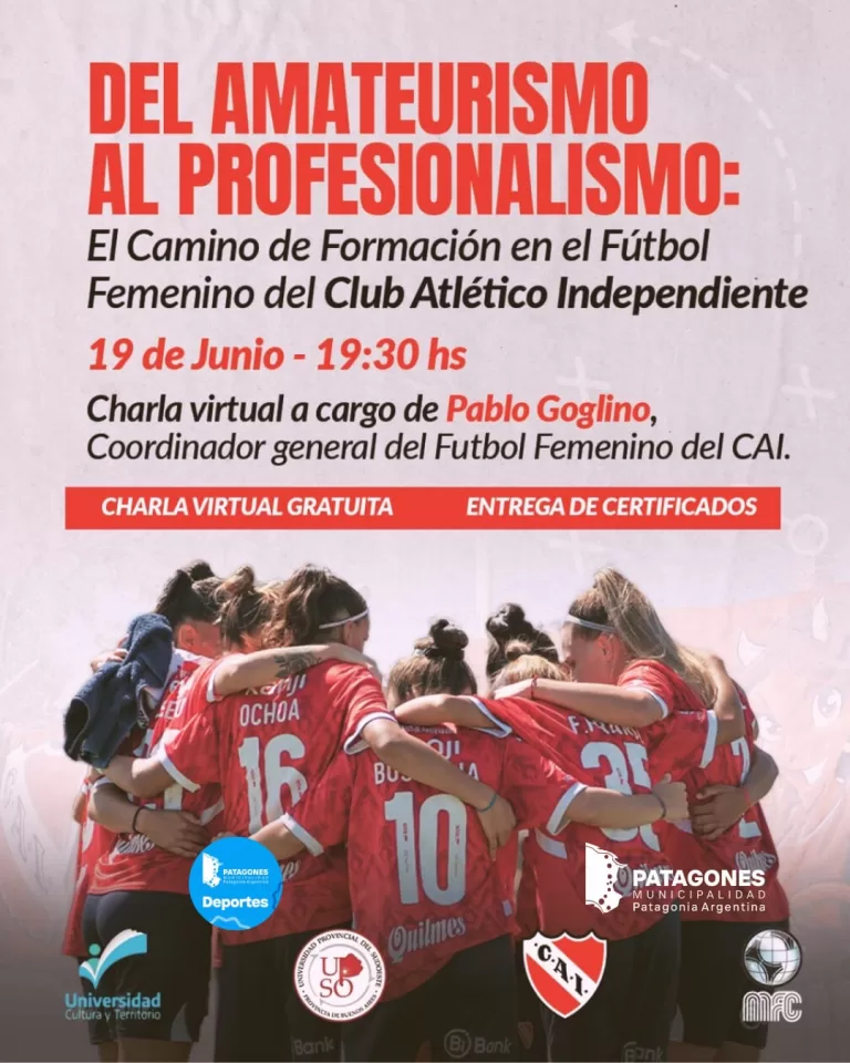 CHARLA SOBRE FÚTBOL FEMENINO A CARGO DEL CLUB ATLÉTICO INDEPENDIENTE