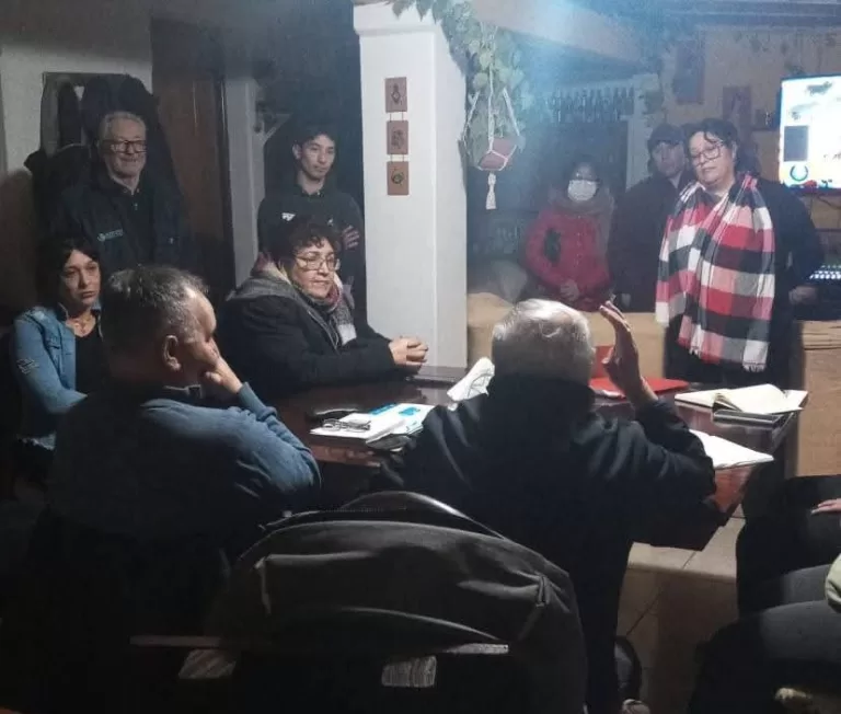 MARINO VISITÓ A VECINOS DE LA COLONIA FERROVIARIA