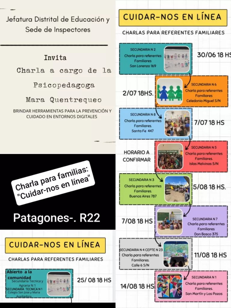 Charla «Cuidar-nos en línea» para familias 🖥️💻