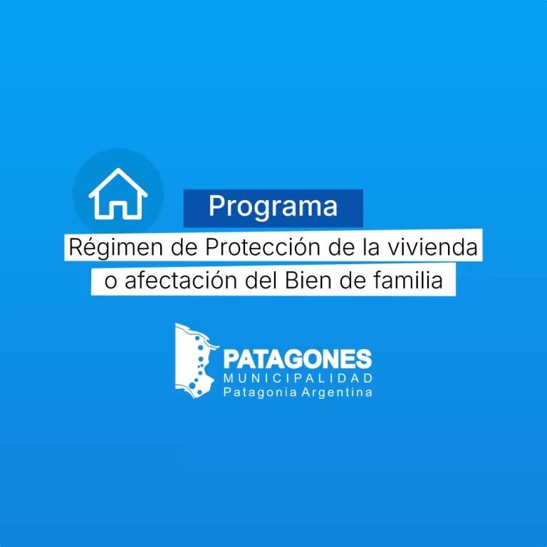 Adhesión al Programa de Afectación para proteger viviendas familiares
