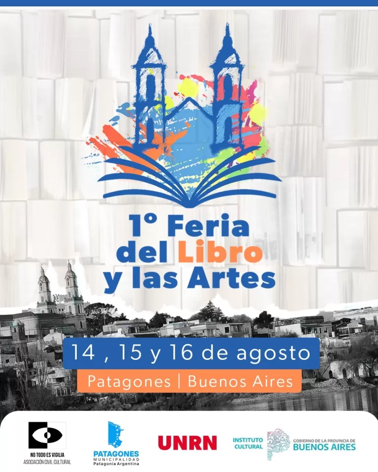 📚 Se viene la 1era Feria del Libro y de las Artes de Carmen de Patagones