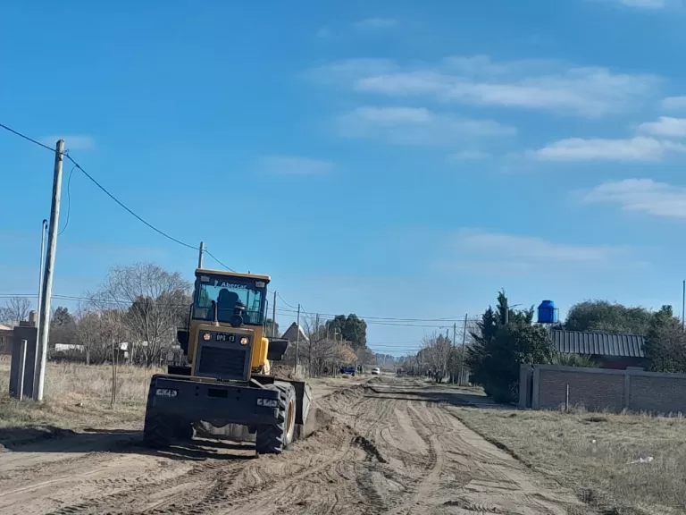 MEJORAS EN LAS CALLES DE JUAN A. PRADERE