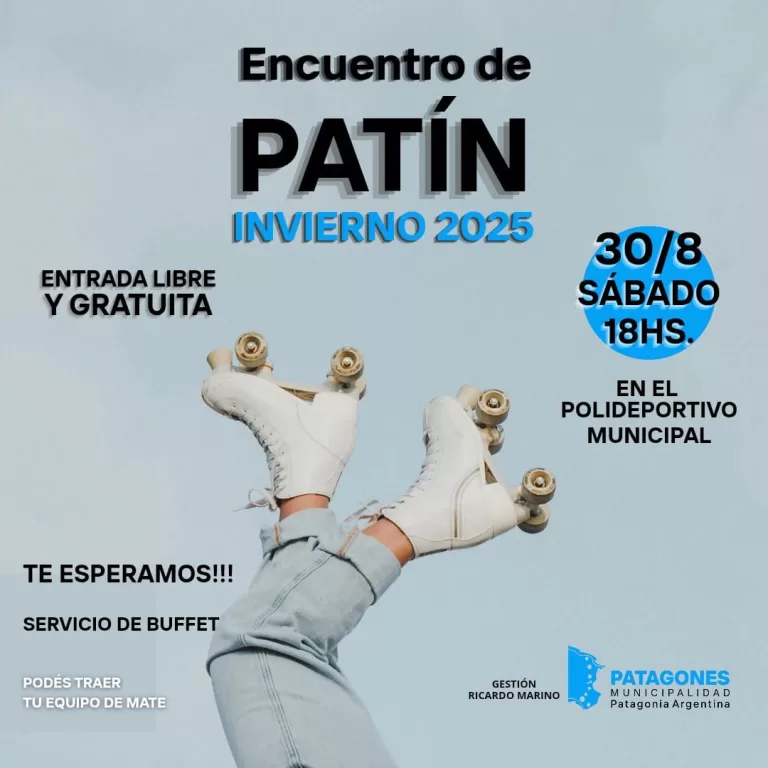 ENCUENTRO DE PATIN EN EL POLIDEPORTIVO MUNICIPAL DE PATAGONES