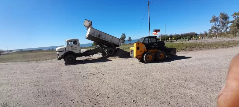 Stroeder: Trabajos en la Plaza Central y aporte para la defensa contra la sudestada