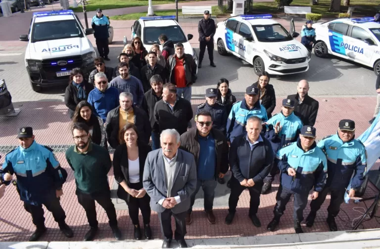 El Intendente Marino recibió 7 nuevas unidades policiales para Patagones