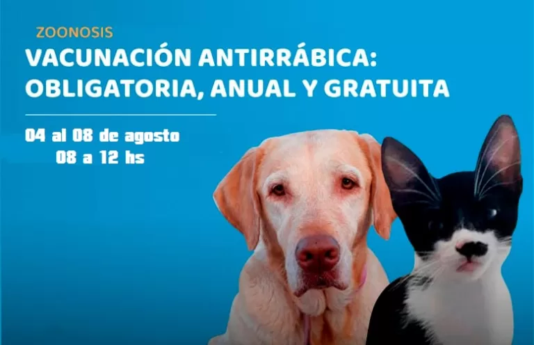 SEMANA DE VACUNACION ANTIRRÁBICA Y DESPARASITACIÓN EN PATAGONES