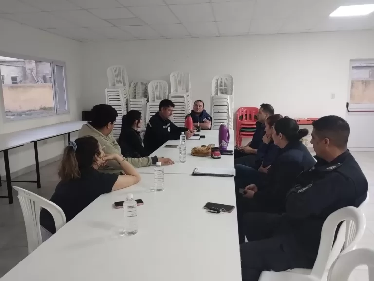 Defensa Civil coordinó acciones de prevención para el verano en Stroeder y Villalonga