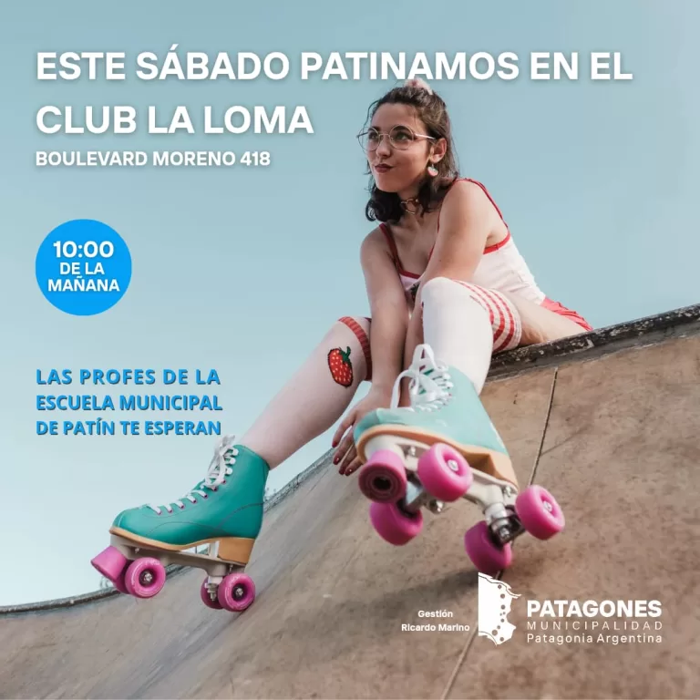 ESTE SABADO SE PATINA EN LA LOMA