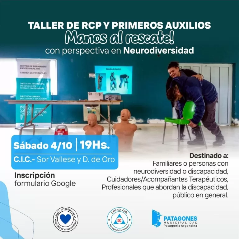 🫀Jornada de RCP y Primeros Auxilios «Manos Al Rescate» 🖐