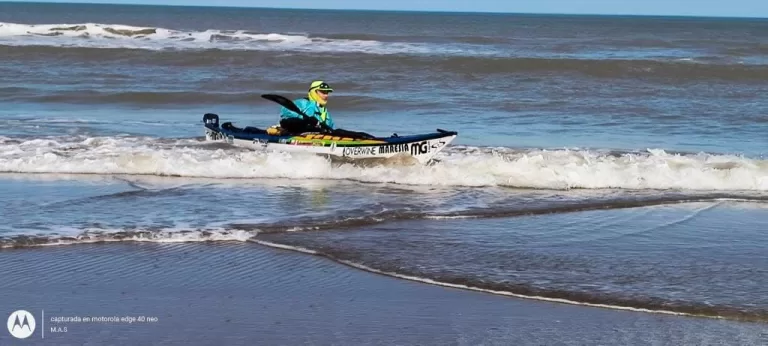 🌊 Bahía San Blas: escala de una travesía monumental en kayak 🚣🇧🇷