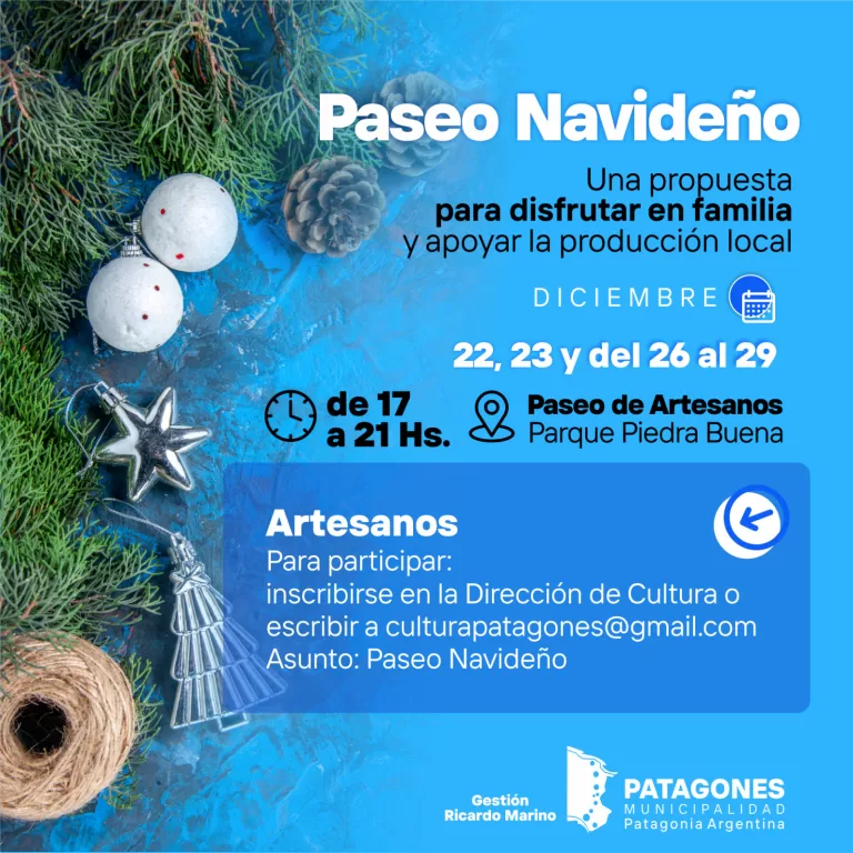 ✨🎄 Paseo Navideño en Patagones 🎄✨