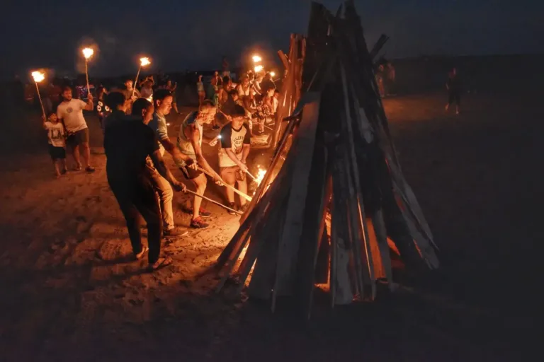 La Fiesta del Pescador y la Familia y la Fogata por un Sueño volvieron a reunir a la Villa 7 de Marzo