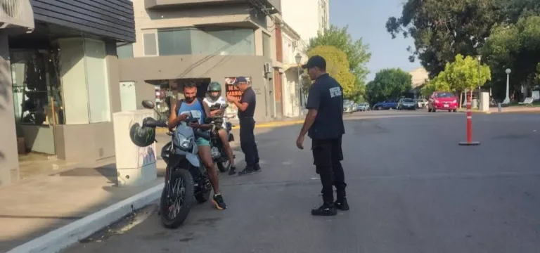 Operativo de control vehicular en Carmen de Patagones