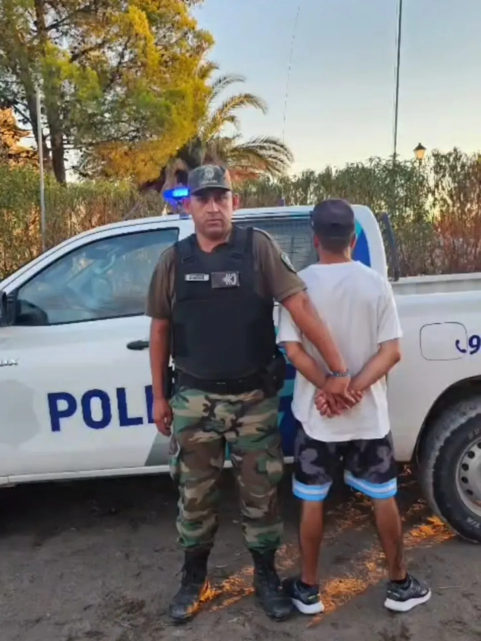 Detenido con 27,4 gramos de cannabis sativa en la costanera