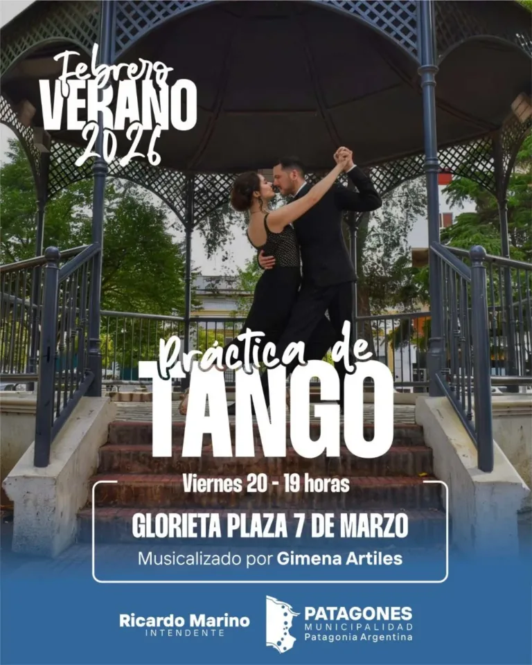 Vuelven las prácticas abiertas de tango en la Plaza 7 de Marzo