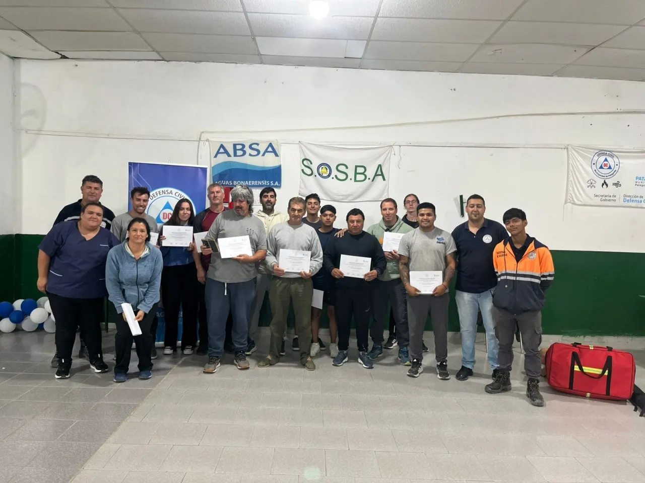 Capacitación en RCP y primeros auxilios para personal de ABSA