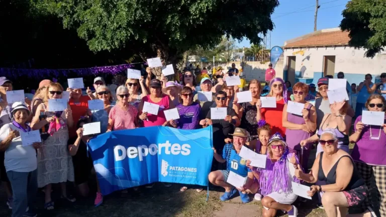 Cierre de la colonia de adultos en Patagones con festejos y diversión