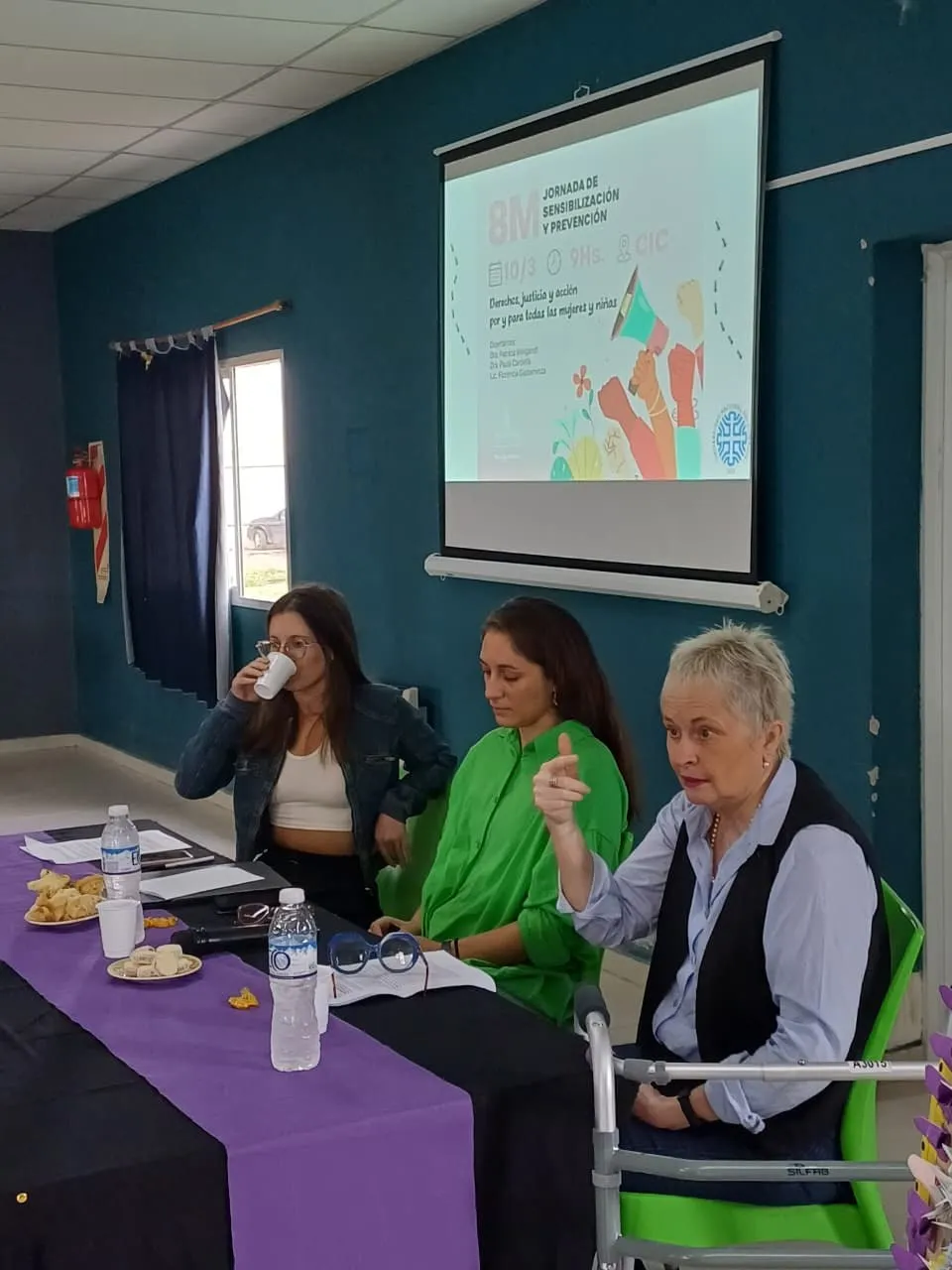 Jornada de sensibilización y prevención en el marco del 8M
