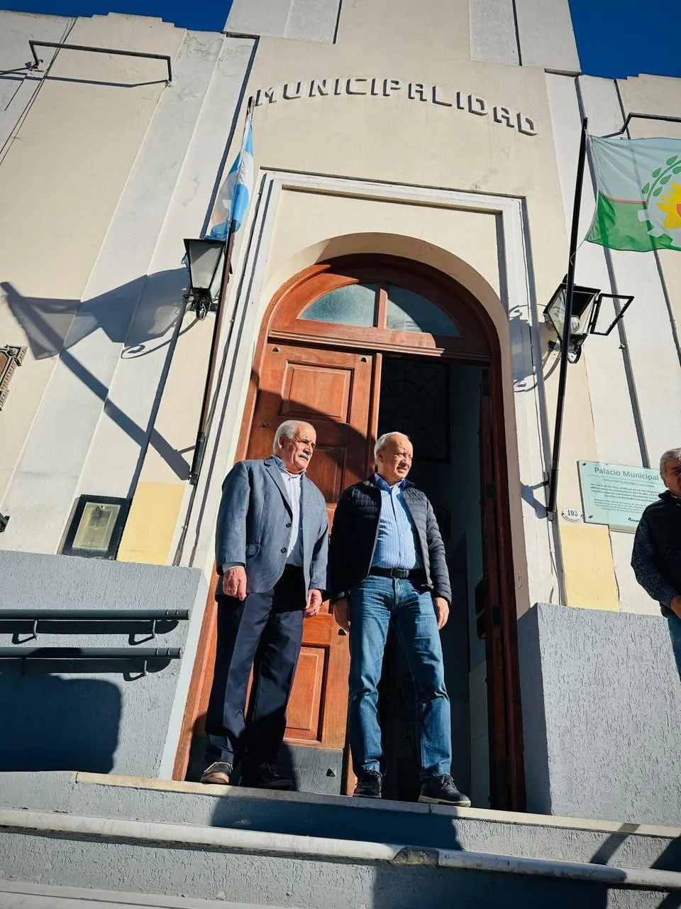 Marino recibió a dirigentes del sector comercio en encuentro institucional