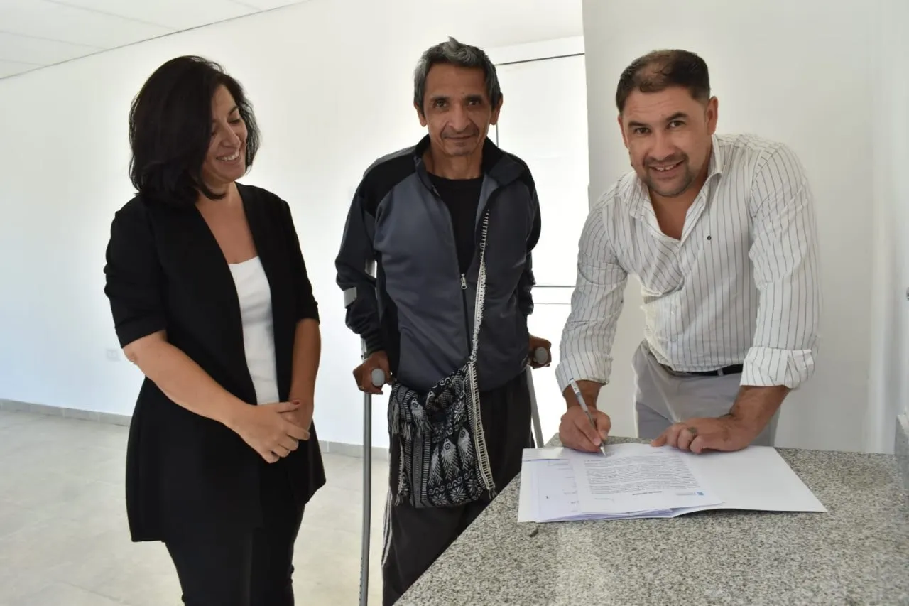 Se completó el plan de 53 viviendas con la entrega de la última unidad