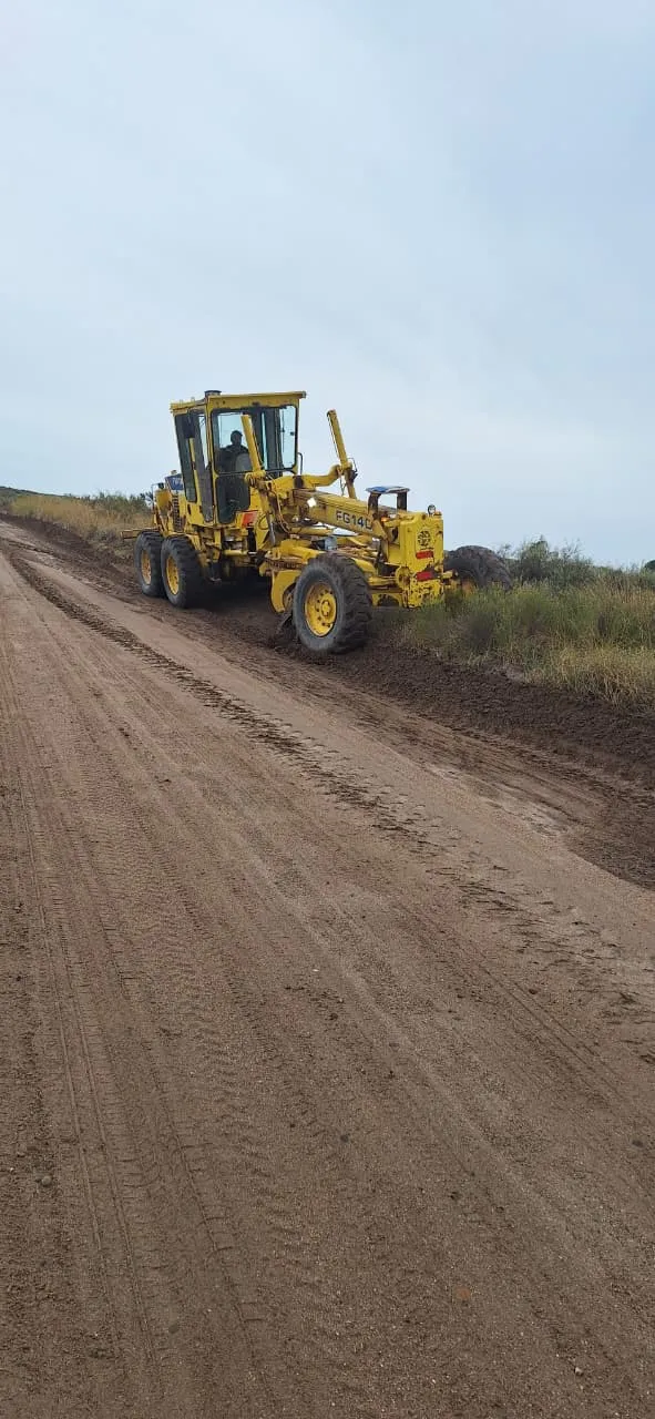 Stroeder: reparan el camino de la costa tras los daños provocados por la sudestada