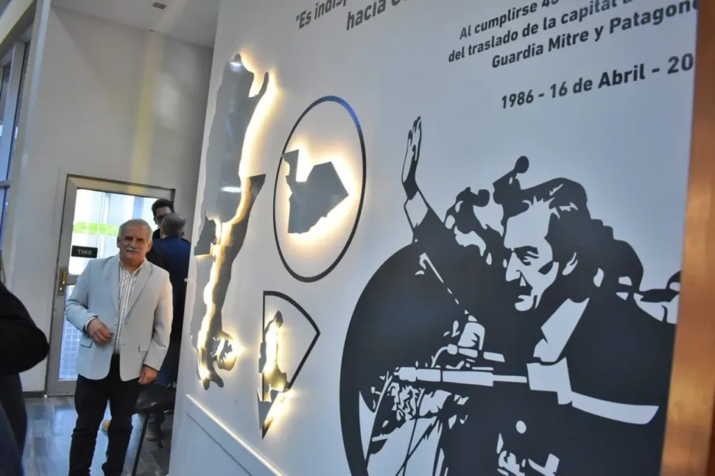 A 40 años del anuncio del traslado de la Capital Federal, Marino participó del acto recordatorio