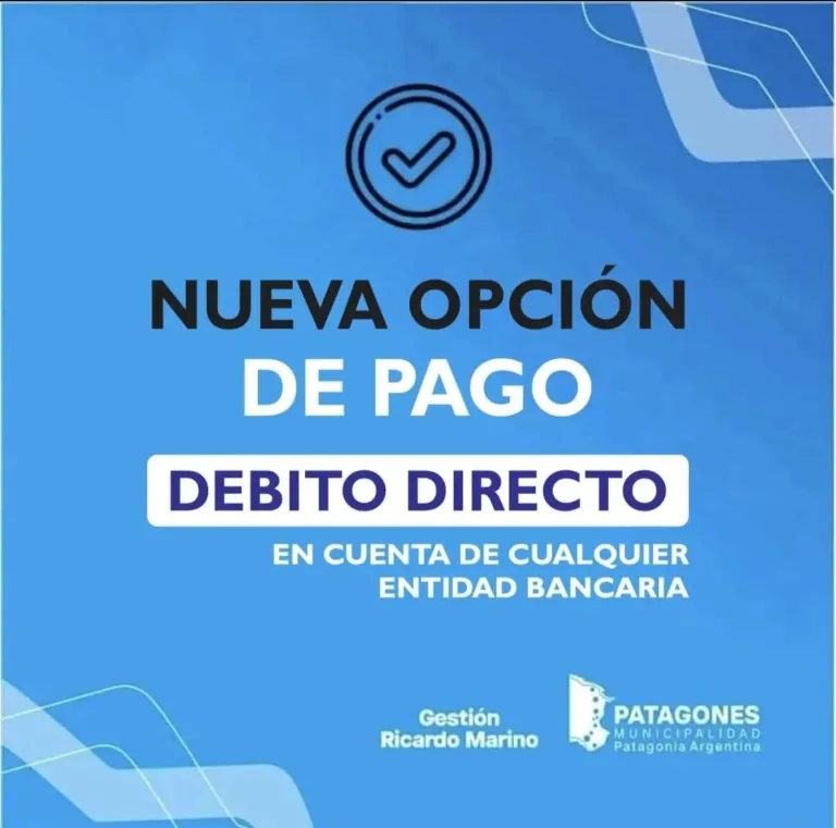 Beneficio del 5% para contribuyentes que adhieran al débito automático de tasas municipales