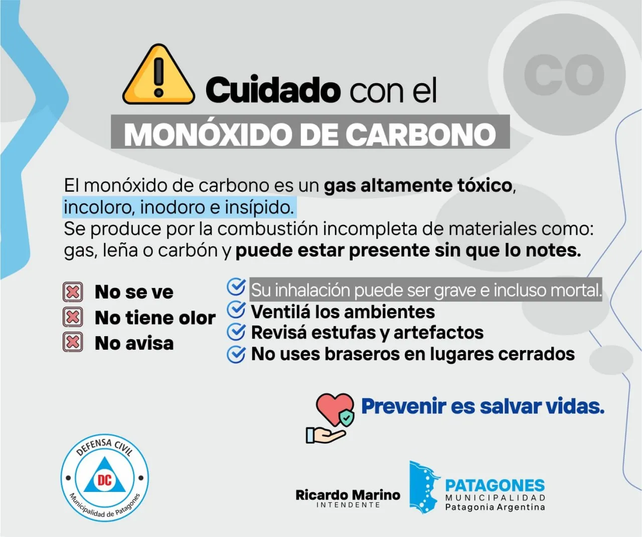 Prevención del monóxido de carbono: consejos esenciales para el hogar