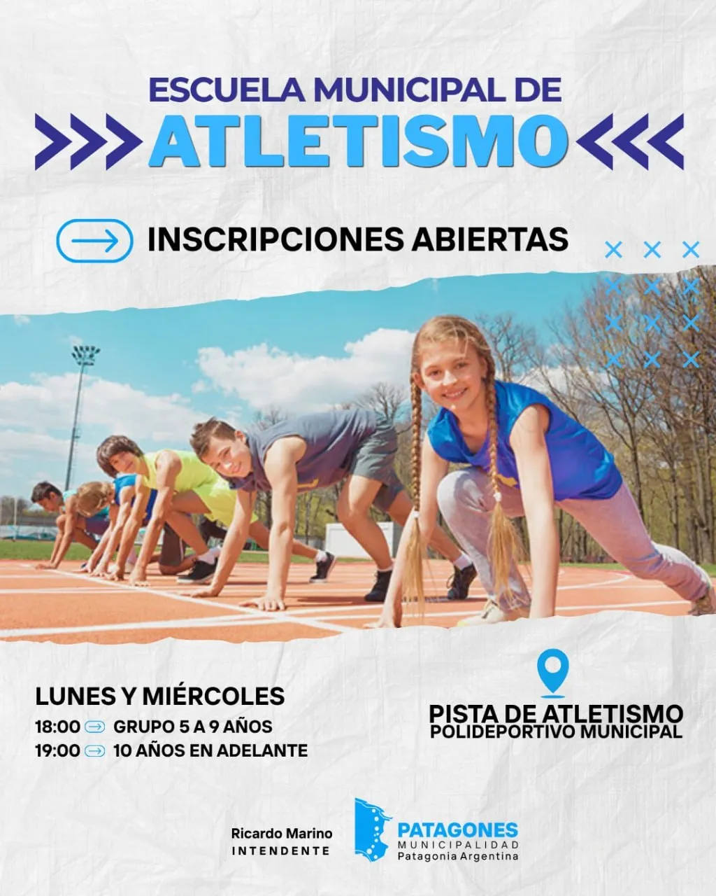 Ya está en marcha la Escuela Municipal de Atletismo